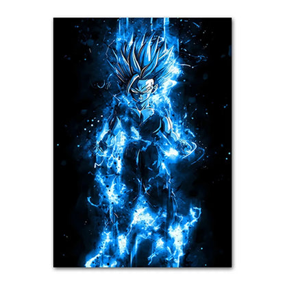 Dragon Ball All Characters Canvas Poster