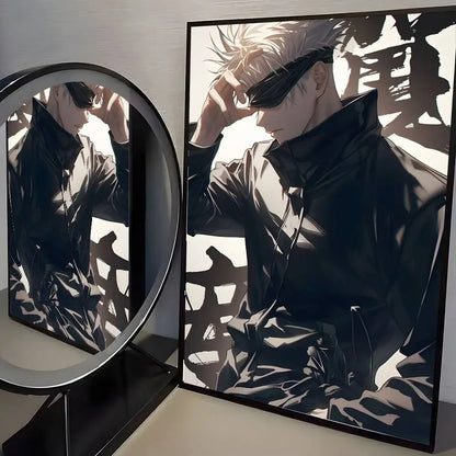 The Sorcerer's Collection: High-Definition Gojo Satoru Canvas Art
