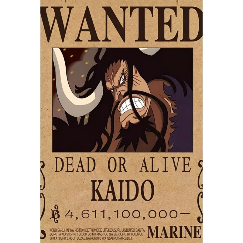One Piece Anime Canvas Poster – Luffy & Zoro Wall Art