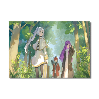 The Journey's End Collection: High-Definition Frieren Canvas Art