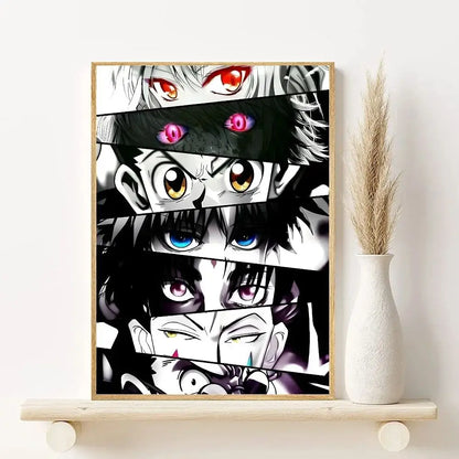 The Hunter’s Legacy Collection: Aesthetic Hunter x Hunter Canvas Art