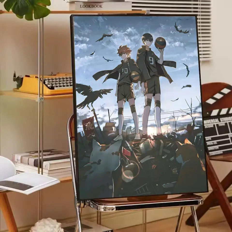 The Collector's Series: High-Definition Haikyuu Canvas Art