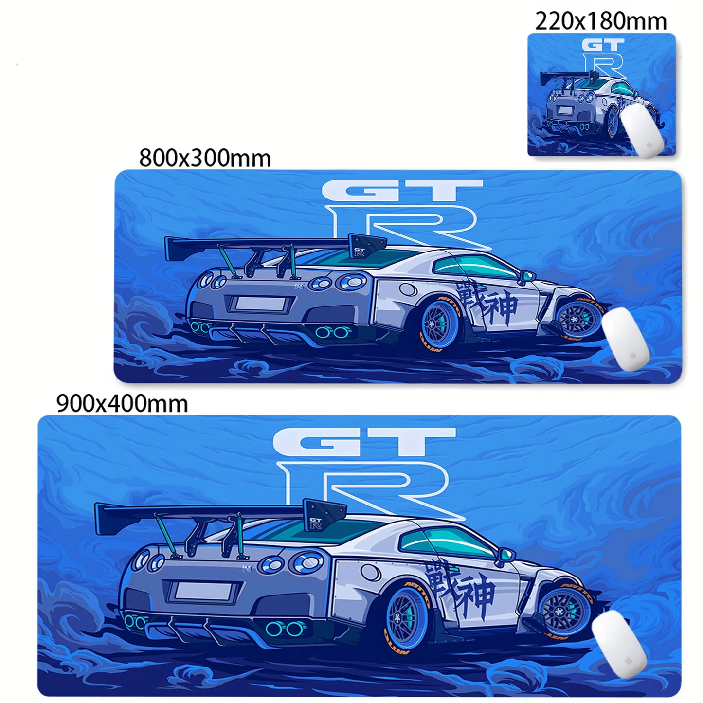 Anime Gaming Mouse Pad – XL Desk Mat with Non-Slip Base