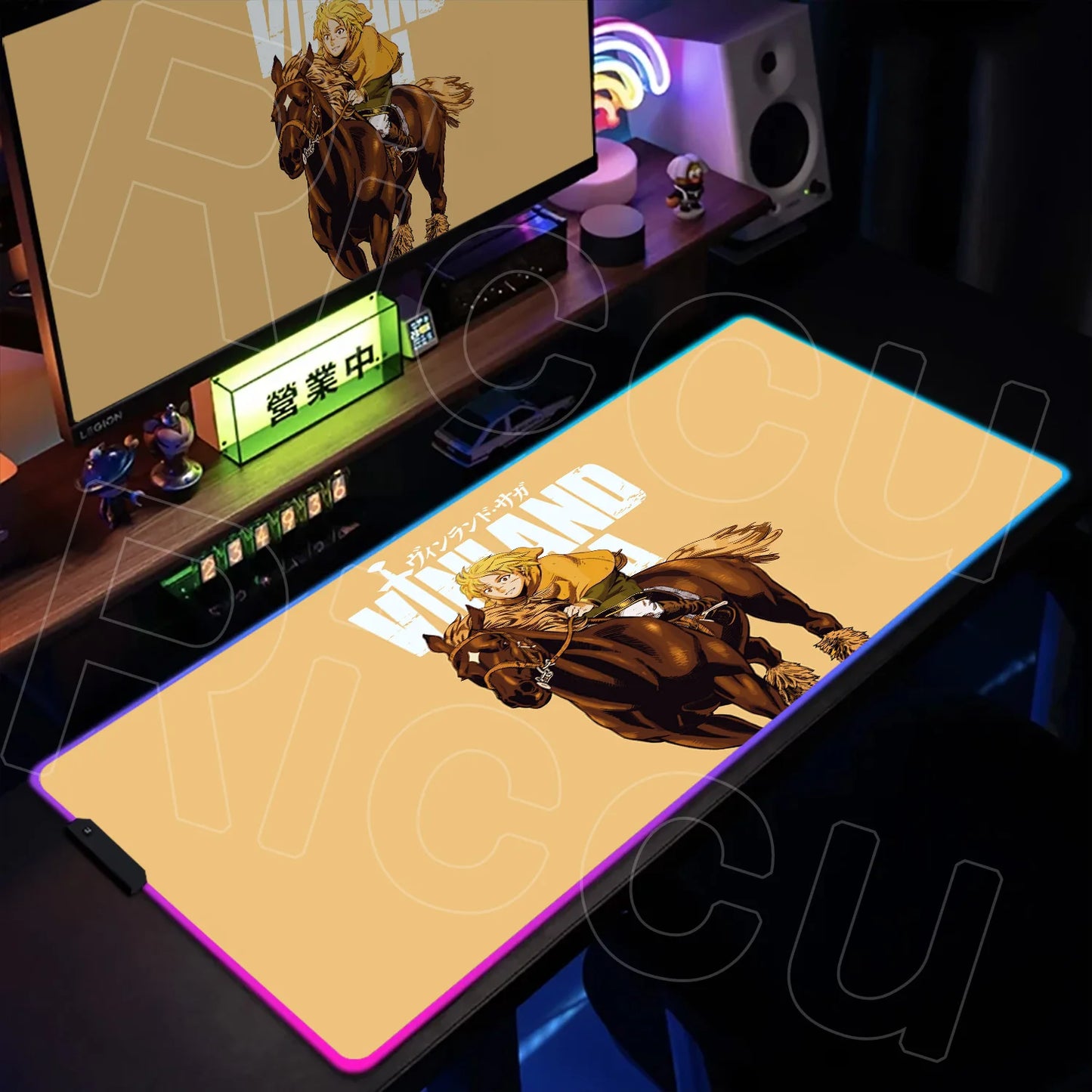 RGB LED Gaming Mouse Pad –  Desk Mat