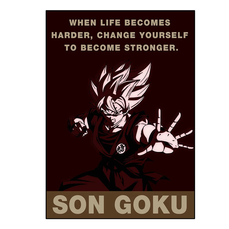 Dragon Ball Z Anime Posters – Goku, Vegeta, Broly & More