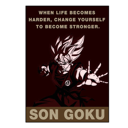 Dragon Ball Z Anime Posters – Goku, Vegeta, Broly & More