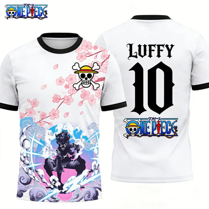 One Piece Luffy Anime Cosplay Jersey