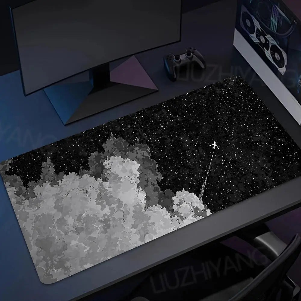 Starry Sky Abstract Art Mouse Pad – Non-Slip Gaming & Desk Mat