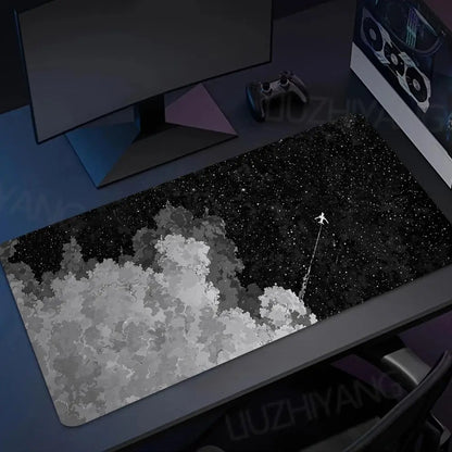 Starry Sky Abstract Art Mouse Pad – Non-Slip Gaming & Desk Mat
