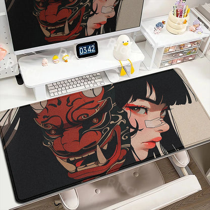 The Oni Ronin Collection: Premium Extra-Large Samurai Anime Gaming Desk Mat