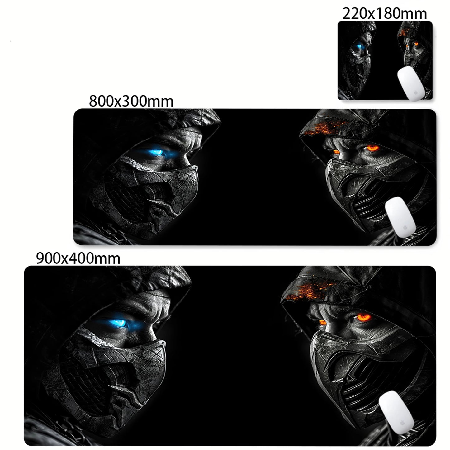 Anime Gaming Mouse Pad – Extended Non-Slip Desk Mat