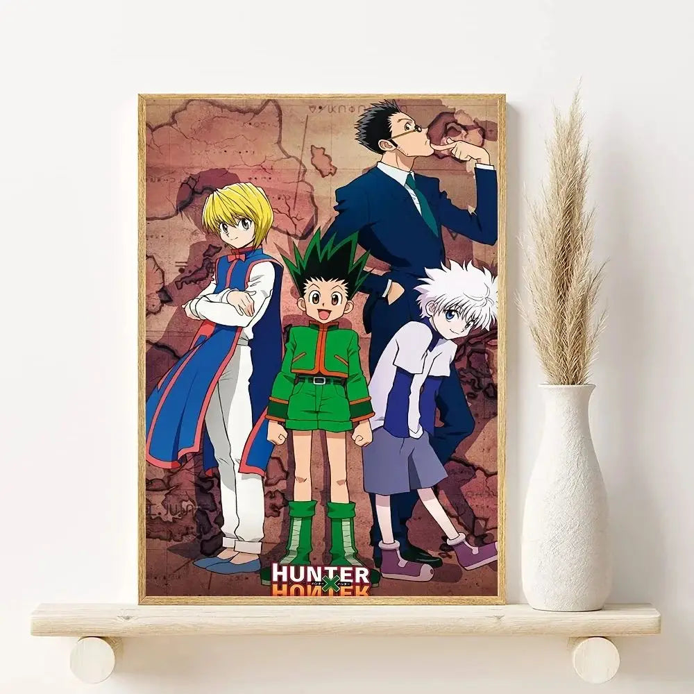 The Hunter’s Legacy Collection: Aesthetic Hunter x Hunter Canvas Art