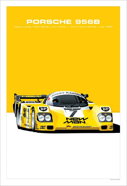 The Heritage Garage Series: Retro Racing GTR Canvas Art