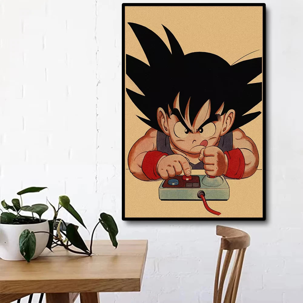 Dragon Ball Canvas Wall Art Poster