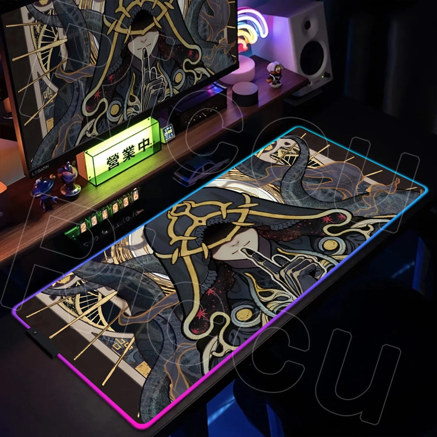 RGB XXL LED Gaming Mouse Pad – Multi-Color Desk Mat