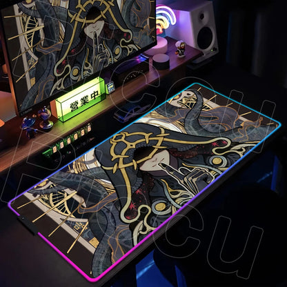 RGB XXL LED Gaming Mouse Pad – Multi-Color Desk Mat