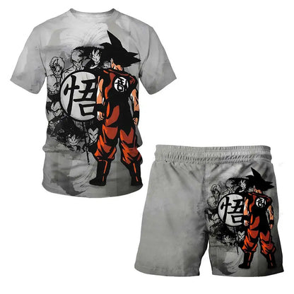 Dragon Ball Goku Cosplay T-Shirt & Shorts Set