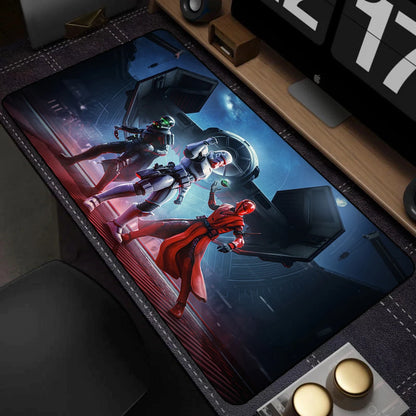Anime Gaming Mouse Pad - Large XXL Desk Mat with Anti-Slip Base