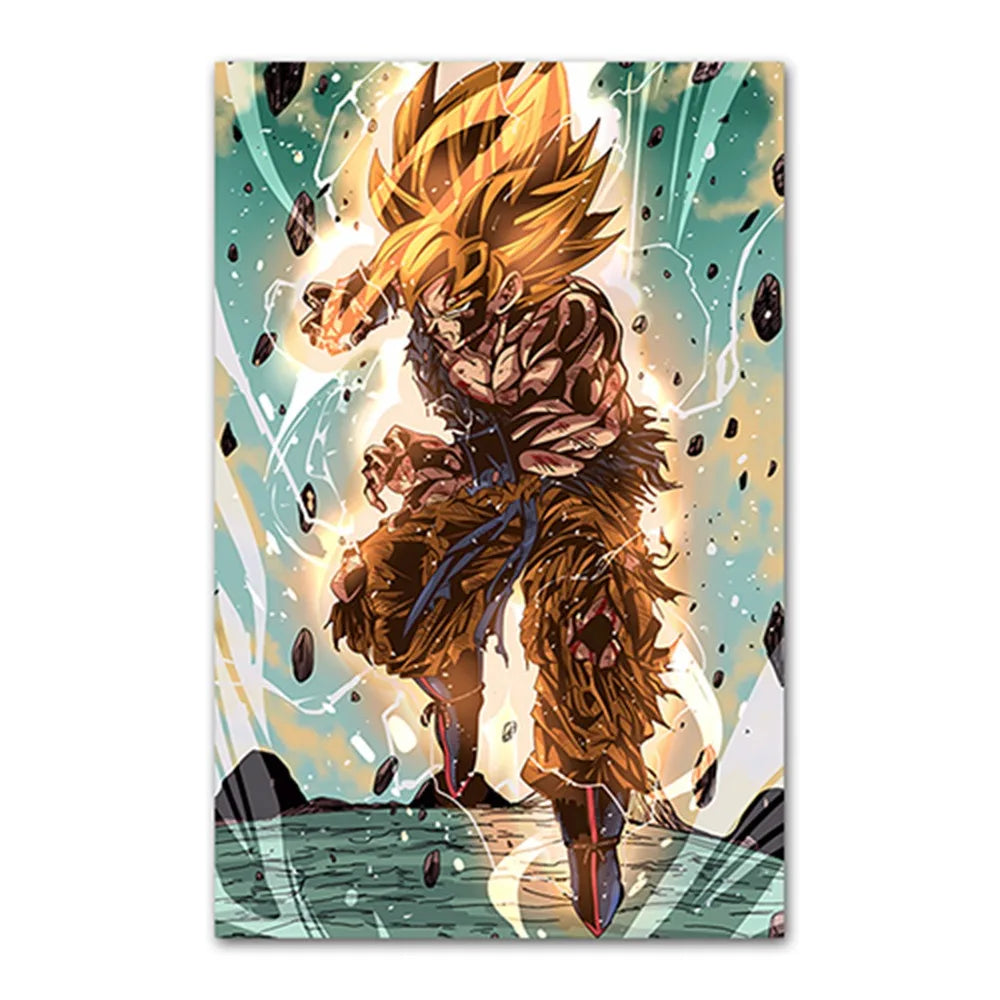 Dragon Ball All Characters Canvas Poster