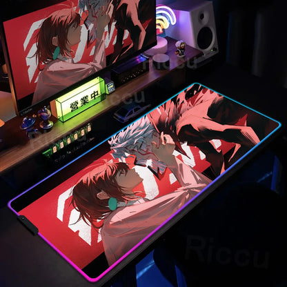 Gaming RGB: Anime Dandadan Keyboard Carpet