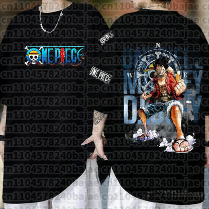 One Piece Anime T-Shirt – Luffy Graphic Tee