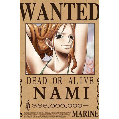 One Piece Anime Canvas Poster – Luffy & Zoro Wall Art