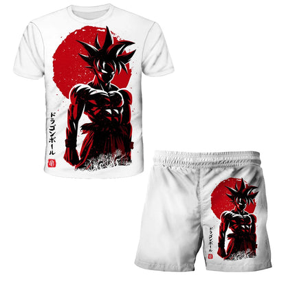 Dragon Ball Goku Cosplay T-Shirt & Shorts Set