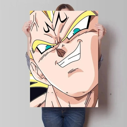 Dragon Ball Anime Poster – Super Saiyan Wall Art