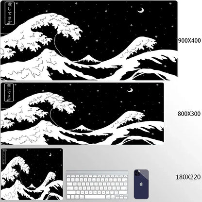 Great Wave Art XXL Gaming Mouse Pad