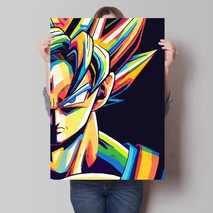 Dragon Ball Anime Poster – Super Saiyan Wall Art