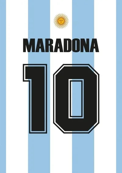 The Pitch Legends Collection: Premium Football Jersey Canvas Art