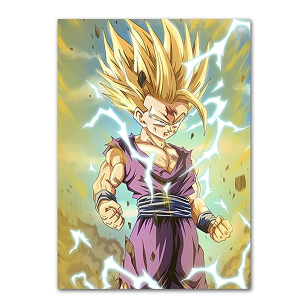 Dragon Ball All Characters Canvas Poster