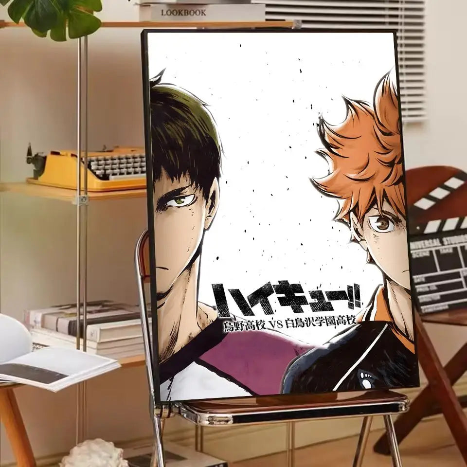 The Collector's Series: High-Definition Haikyuu Canvas Art