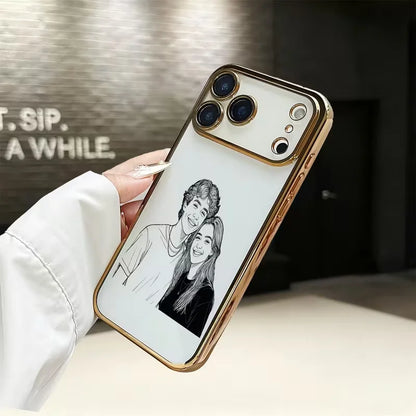 The Bespoke Portrait: Custom Line Art Case