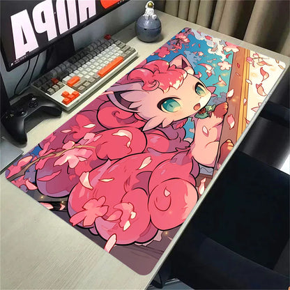 Anime Art Gaming Mouse Pad – Multi-Size & Color Options