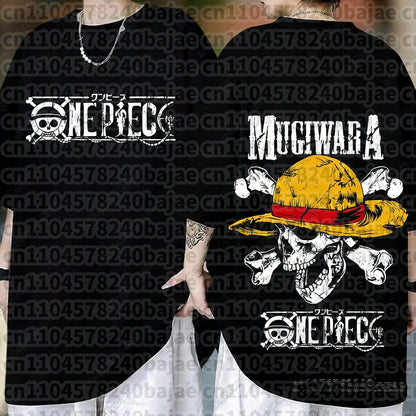 One Piece Anime T-Shirt – Luffy Graphic Tee