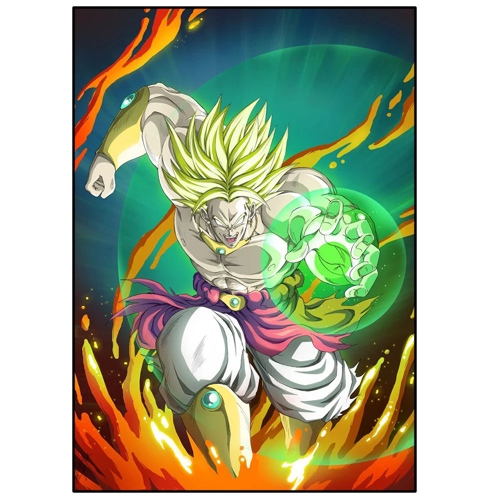 Dragon Ball Anime Poster – Goku, Vegeta & More | Canvas Wall Art