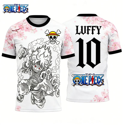 One Piece Luffy Anime Cosplay Jersey