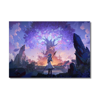 The Journey's End Collection: High-Definition Frieren Canvas Art