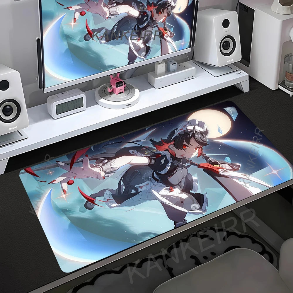 Anime Gaming Mouse Pad XXL - Large Desk Mat with Waterproof Surface