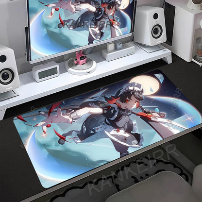 Anime Gaming Mouse Pad XXL - Large Desk Mat with Waterproof Surface