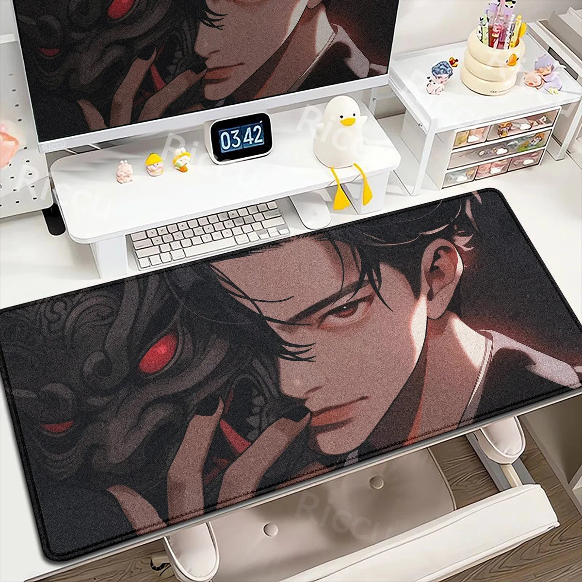 The Oni Ronin Collection: Premium Extra-Large Samurai Anime Gaming Desk Mat
