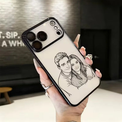 The Bespoke Portrait: Custom Line Art Case