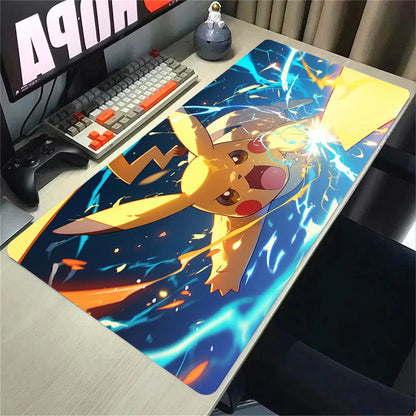 Pikachu Gaming Mouse Pad – Large Non-Slip Rubber Desk Mat