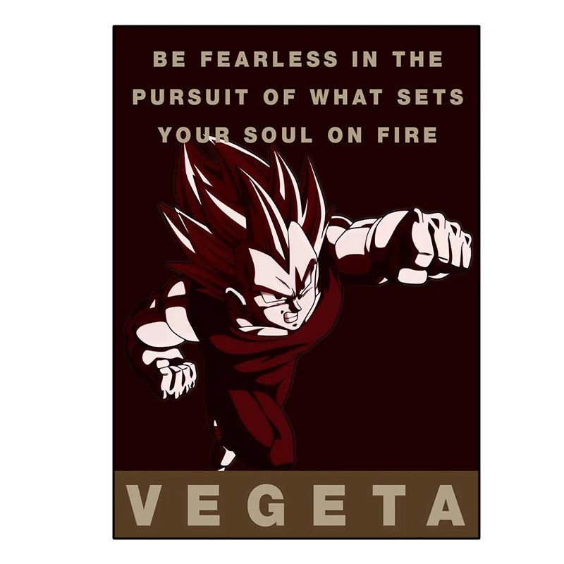 Dragon Ball Z Anime Posters – Goku, Vegeta, Broly & More