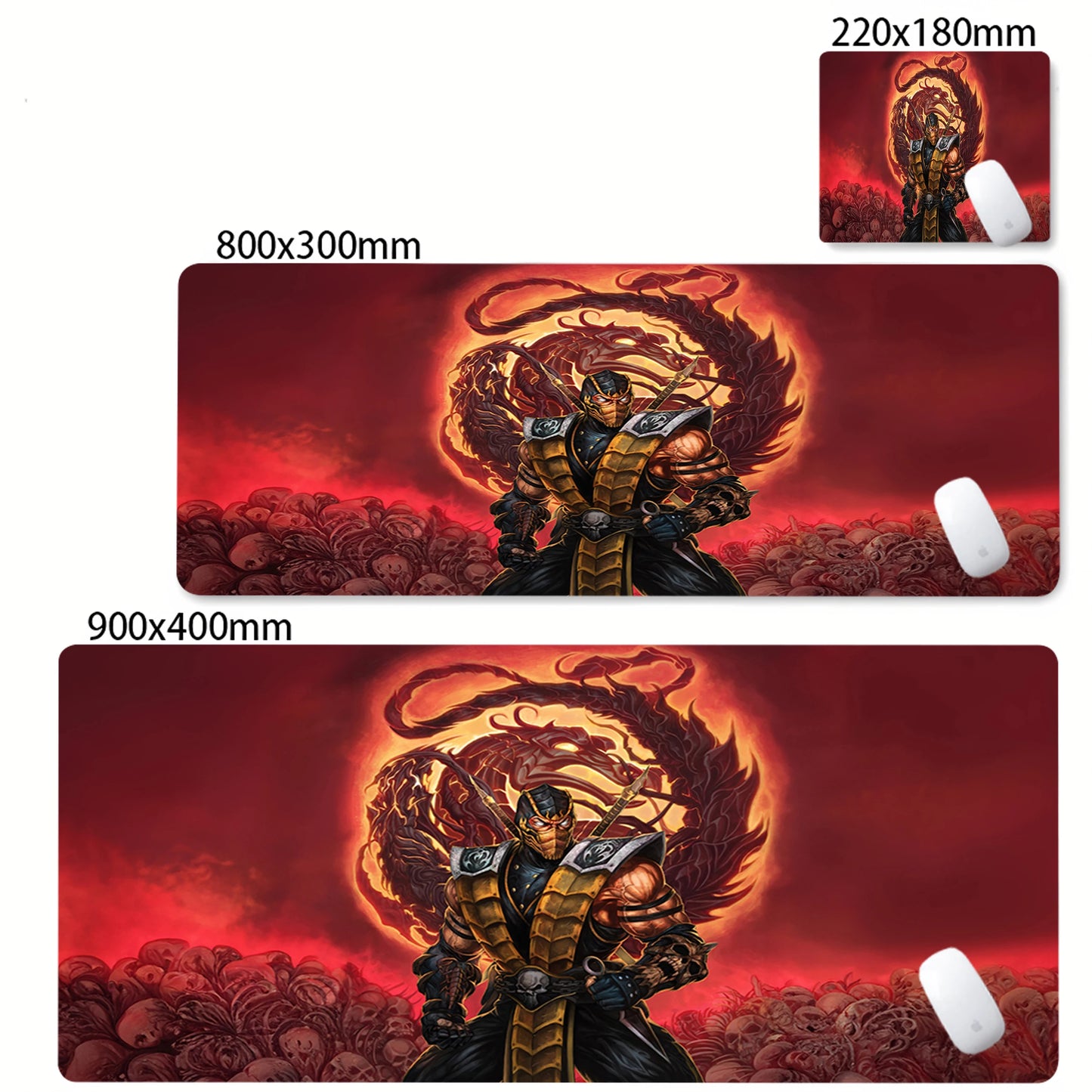 Mortal Kombat Gaming Mouse Pad