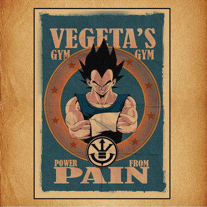 Dragon Ball Anime Canvas Poster – Goku, Vegeta & More