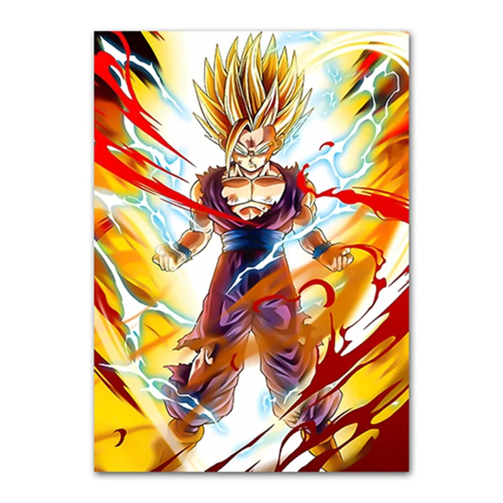 Dragon Ball All Characters Canvas Poster