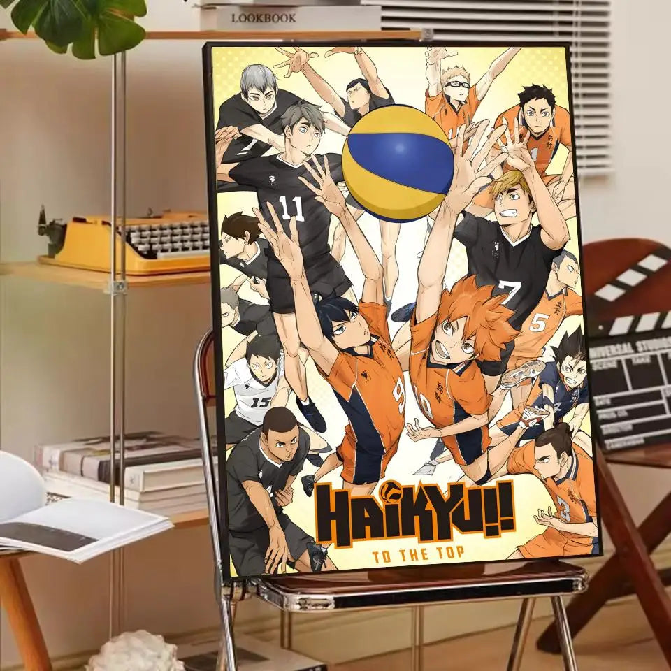 The Collector's Series: High-Definition Haikyuu Canvas Art