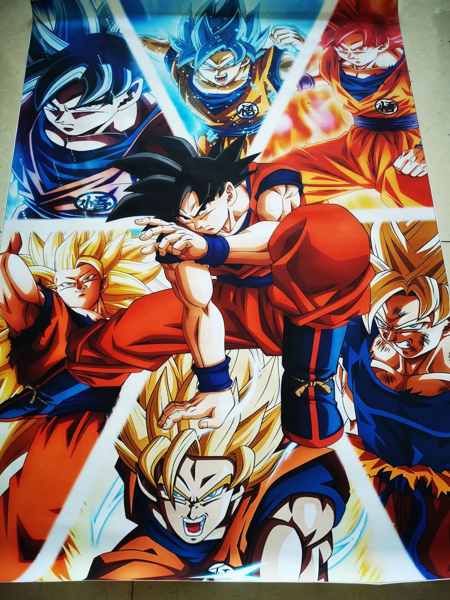Dragon Ball Anime Poster – Goku, Vegeta & More | Canvas Wall Art